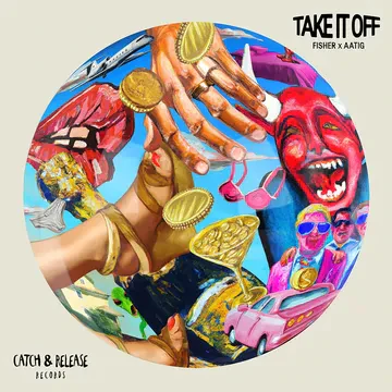 FISHER & Aatig - Take It Off (Bucket Hat Picture Disc) - 10" Vinyl Picture Disc - RSD 2023 - Black Friday