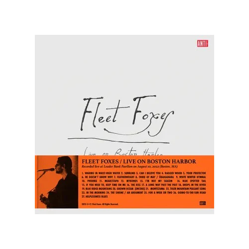 Fleet Foxes  - Live On Boston Harbor - Vinyl LP(x3) - RSD 2024