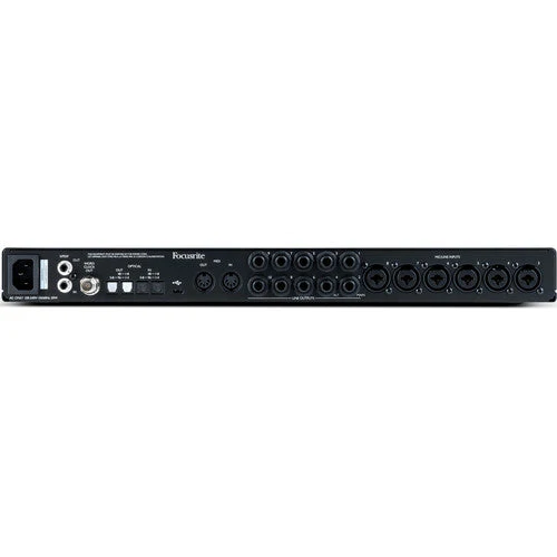 Focusrite Scarlett 18i20 Rackmount 18x20 USB Type-C Audio/MIDI Interface (3rd Generation) - Image 4