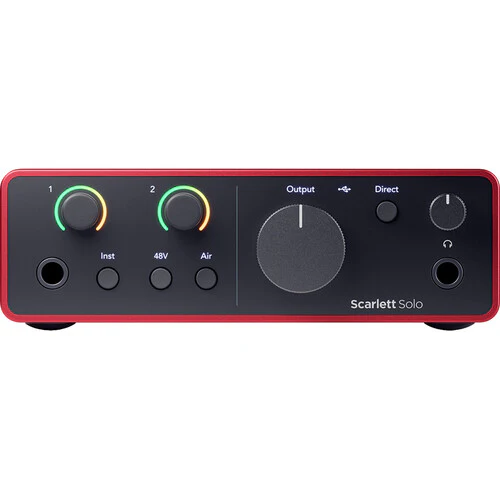 Focusrite Scarlett Solo USB-C Audio Interface (4th Generation) - Image 4