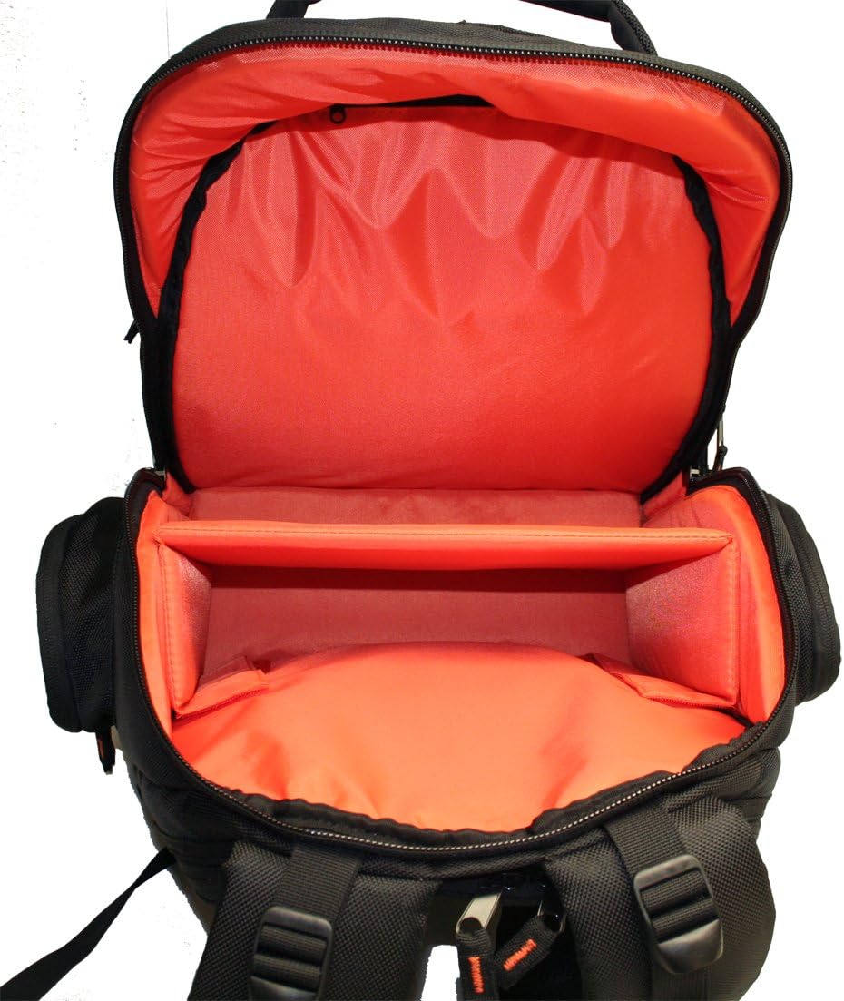 Gator Cases Club Series Backpack for DJ Equipment with Laptop Section and Bright Orange Interior; Large (G-CLUB BAKPAK-LG) (Open Box) - Image 2