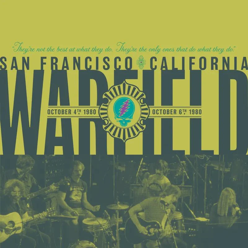 Grateful Dead - The Warfield, San Francisco, CA
Oct 4 & 6, 1980 - CD - RSD - Black Friday 2025