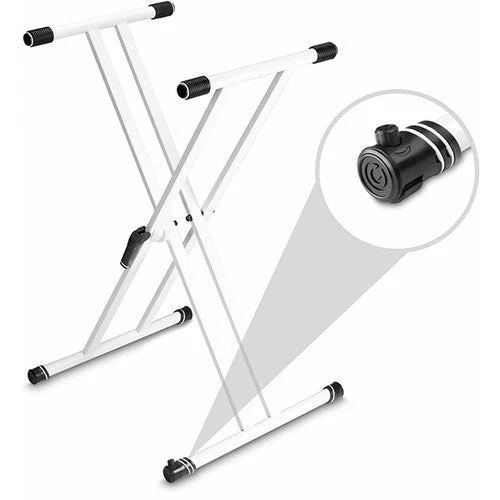 Gravity Stands KSX 2W X-Form Double-Braced Keyboard Stand (White) GKSX2W - Image 3