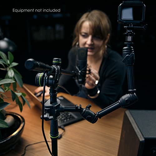 Gravity Stands Microphone Pole with Table Clamp and Boom Arm - Image 6