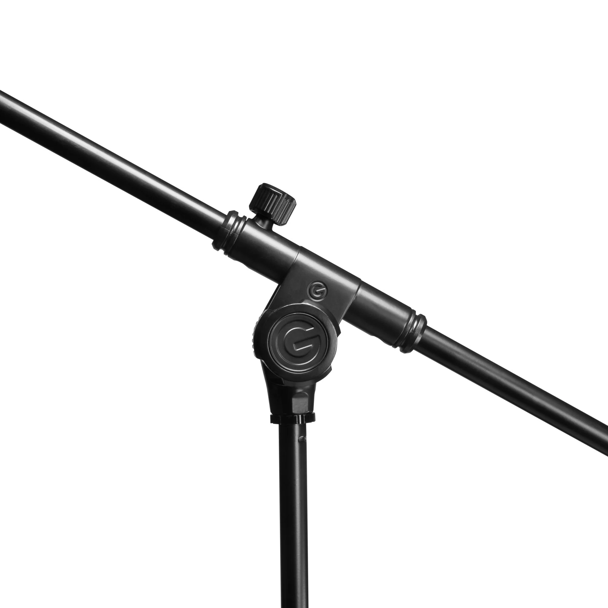 Gravity TMS2322 Touring Series Microphone Stand with Round Base and 2-Point Adjustment Telescoping Boom (Open Box) - Image 4
