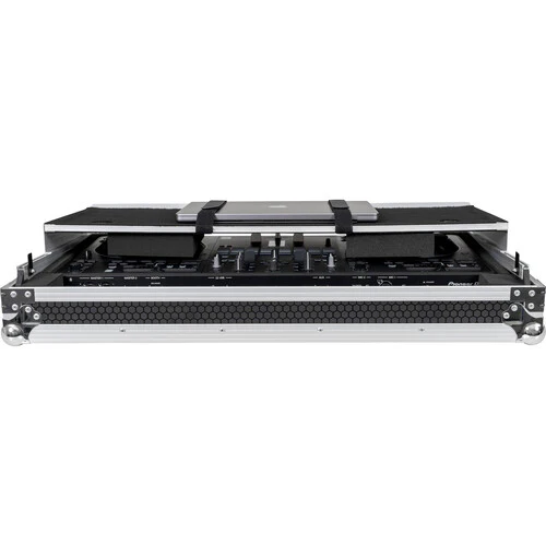 Headliner Flight Case DJ Controller Case for Pioneer DDJ-REV5 with Laptop Platform (Silver on Black) - Image 3