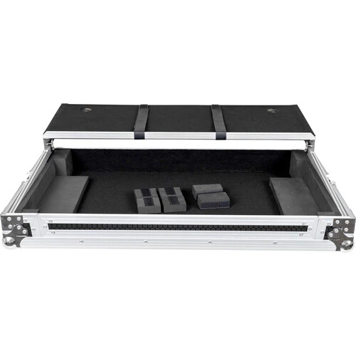 Headliner Flight Case DJ Controller Case for Pioneer DDJ-REV5 with Laptop Platform (Silver on Black) - Image 4