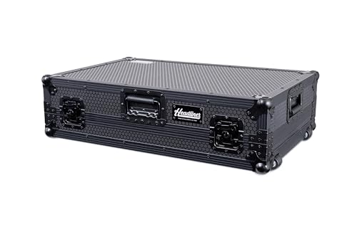 Headliner Low-Profile Flight Case with Wheels for Pioneer DJ XDJ-RX3 (Pitch Black) - Image 4