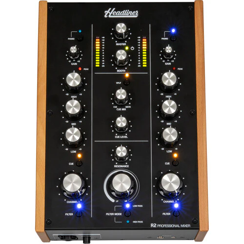 Headliner R2 2-Channel Rotary DJ Mixer - Image 2