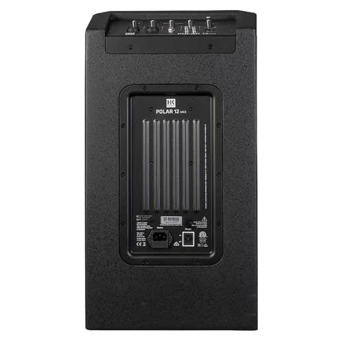 HK AUDIO Polar 12 MK2 2000W Powered Column PA with 12" Sub, Black (No Box) - Image 6