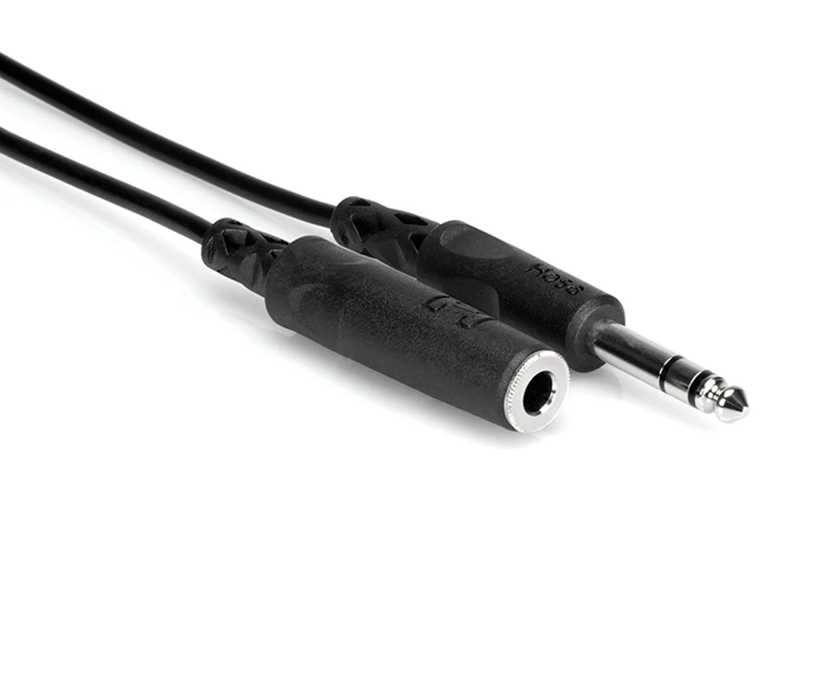 Hosa Headphone Extension Cable 1/4 in TRS to 1/4 in TRS (Open Box)