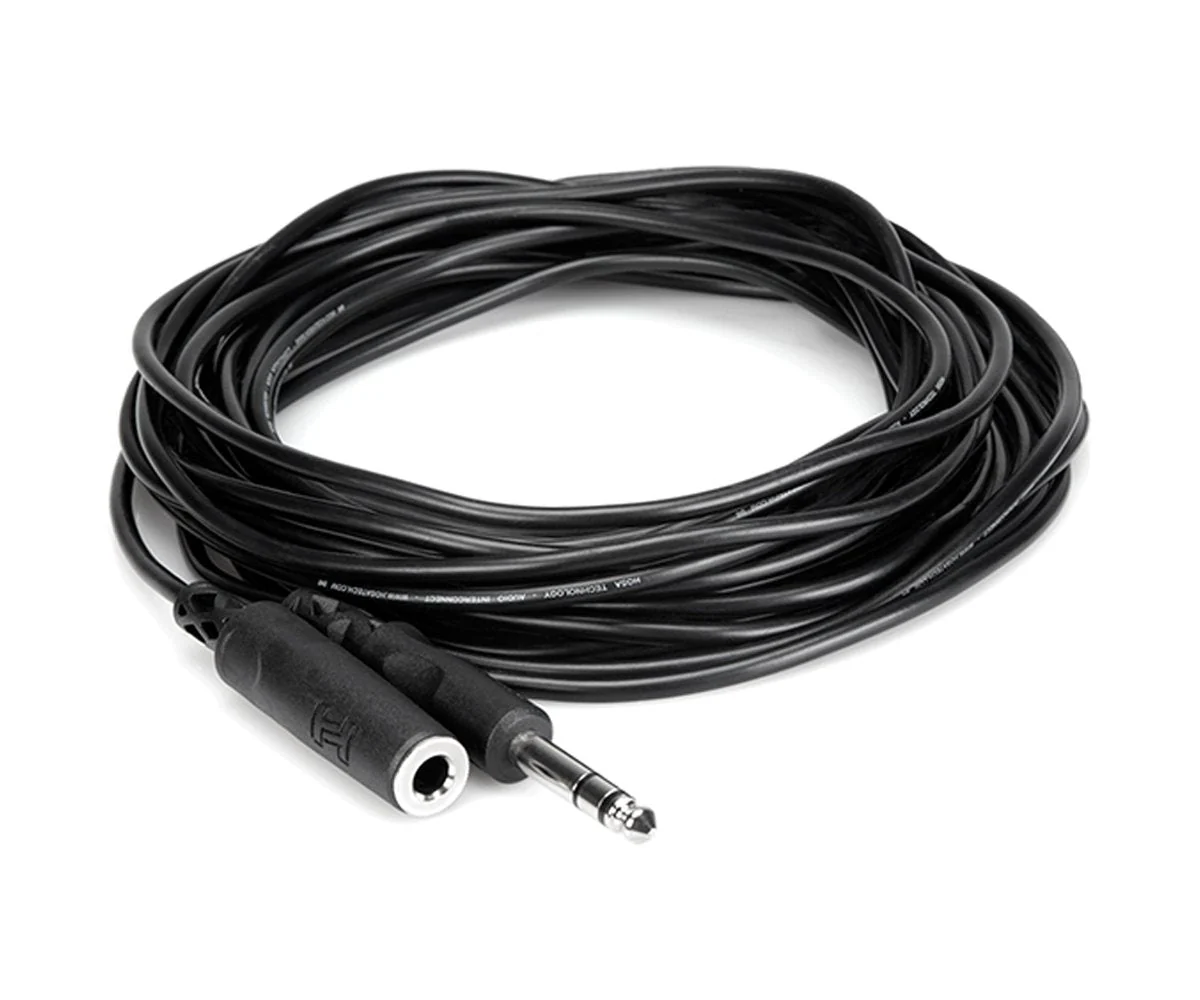 Hosa Headphone Extension Cable 1/4 in TRS to 1/4 in TRS (Open Box) - Image 3