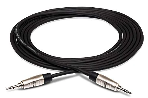 Hosa HMM-005 REAN 3.5 mm TRS Pro Stereo Interconnect, 5 Feet