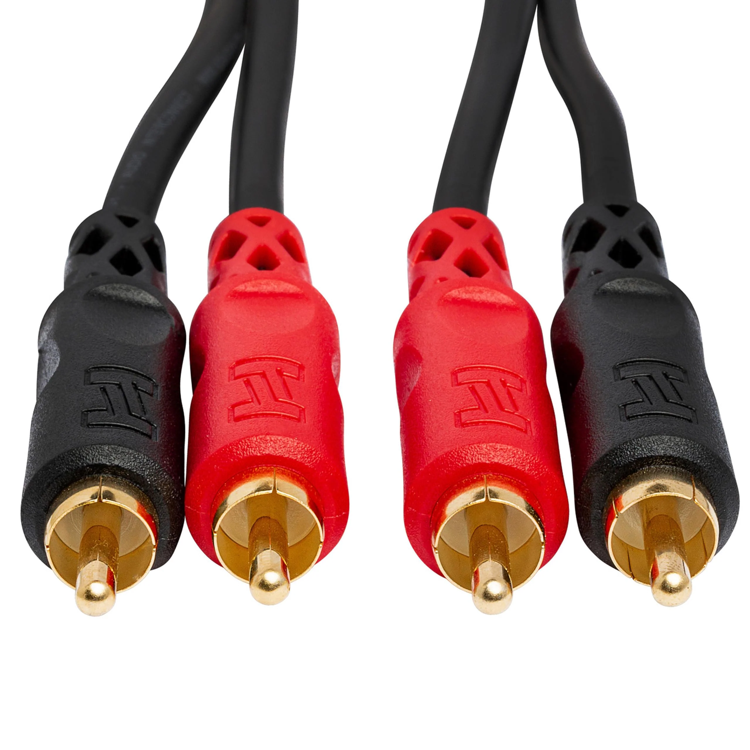 Hosa Technology 2 RCA Male to 2 RCA Male Dual Cable (Gold Contacts) - 10' - Image 3