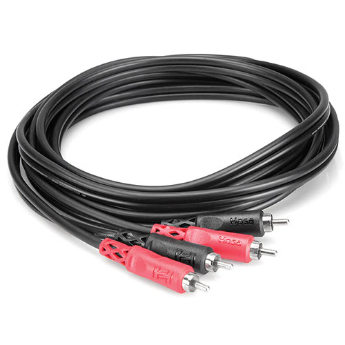 Hosa Technology 2 RCA Male to 2 RCA Male Dual Cable (Nickel Contacts) - 6.5' (Open Box) - Image 2