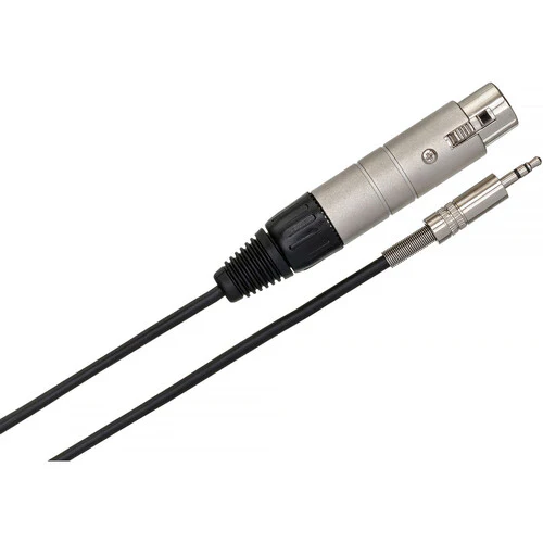 Hosa Technology Low to High Impedance Matching Transformer with XLR Female to Stereo 3.5mm TRS Male Connector - Image 4