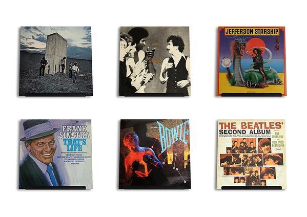 Hudson Hi-Fi LP Wall Displays - 4 pack single wall mount shelf - Image 2