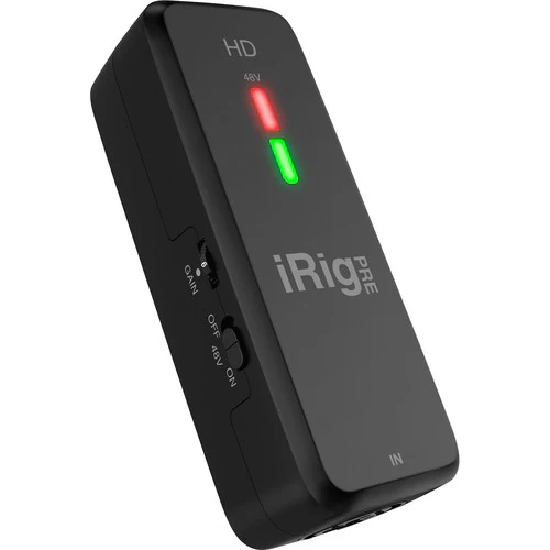 IK Multimedia iRig Pre HD - Audio Interface with Mic Pre (Open Box) - Image 2