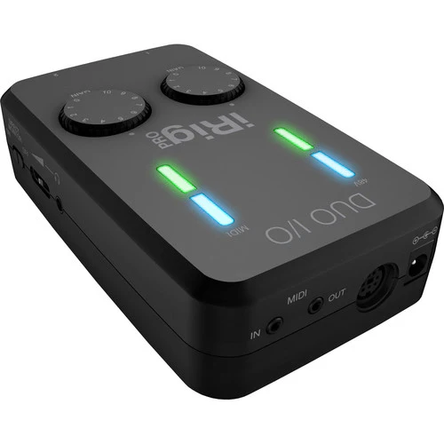IK Multimedia iRig Pro Duo I/O 2-Channel Audio/MIDI Interface for Mobile Devices and Computers - Image 5