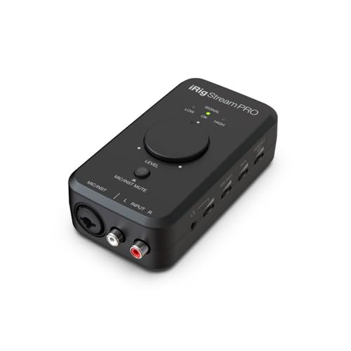 IK Multimedia iRig Stream Pro Ultracompact 4x2 Audio Interface for Computers, Smartphones, and Tablets - Image 3