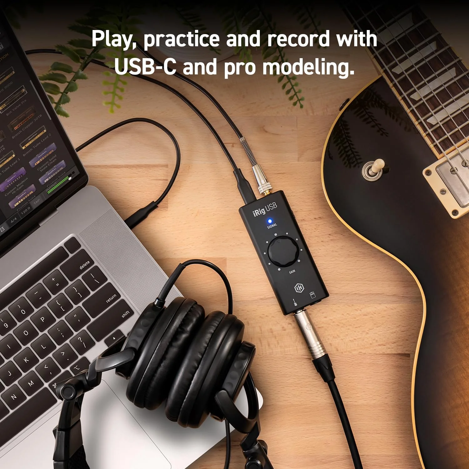 IK Multimedia iRig USB Guitar Audio Interface with USB-C - Image 3