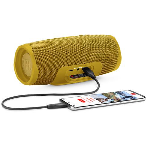 JBL Charge 4 Portable Bluetooth Speaker (Mustard Yellow) - Image 6