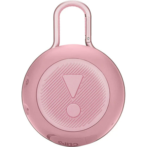 JBL Clip 3 Portable Bluetooth Speaker (Dusty Pink) - Image 3