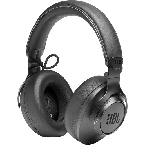 JBL CLUB ONE Noise-Canceling Wireless Over-Ear Headphones (Black) - Image 3