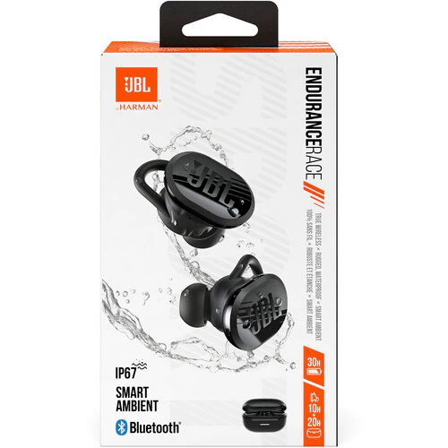 JBL Endurance Race TWS True Wireless In-Ear Sport Headphones (Black) - Image 6