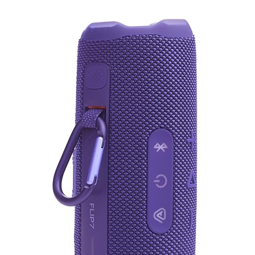 JBL Flip 7 Portable Waterproof Bluetooth Speaker (Purple) - Image 4