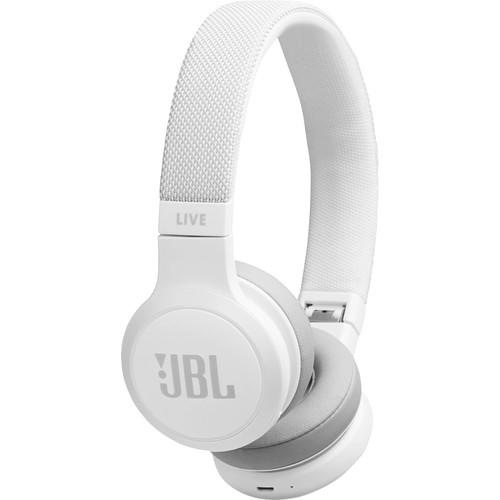 JBL LIVE 400BT Wireless On-Ear Headphones (White) - Image 7