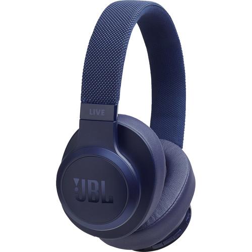 JBL LIVE 500BT Wireless Over-Ear Headphones (Blue) - Image 7