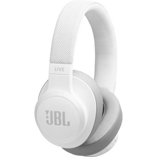JBL LIVE 500BT Wireless Over-Ear Headphones (White) - Image 7