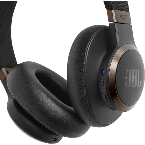 JBL LIVE 650BTNC Wireless Over-Ear Noise-Canceling Headphones (Black) - Image 6