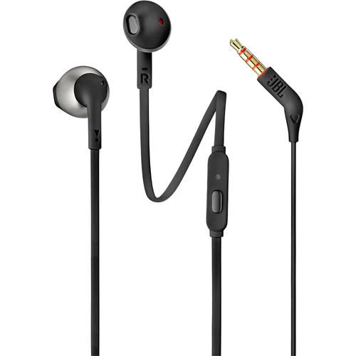 JBL T205 Earbud Headphones (Black) - Image 5
