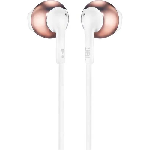 JBL T205 Earbud Headphones (Rose Gold) - Image 3