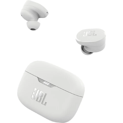 JBL Tune 130NC Noise-Canceling True Wireless In-Ear Headphones (White)