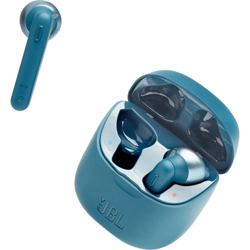 JBL TUNE 220TWS True Wireless Earbud Headphones (Blue) - Image 5