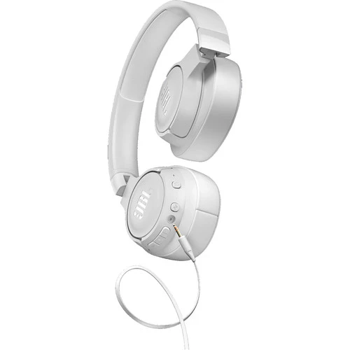 JBL TUNE 750BTNC Noise-Canceling Wireless Over-Ear Headphones (White) - Image 5