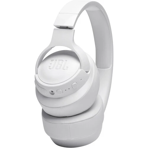JBL Tune 760NC - Lightweight, Foldable Over-Ear Wireless Headphones with Active Noise Cancellation - White - Image 4