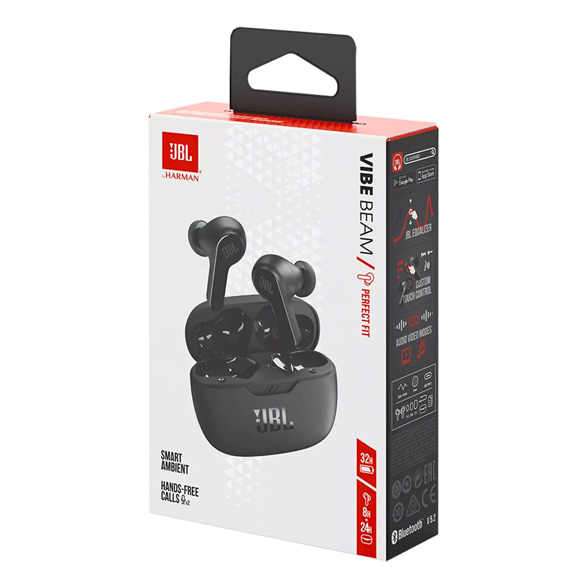 JBL Wave Beam True Wireless In-Ear Headphones (Black) - Image 9