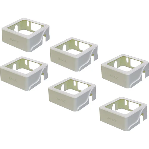 JMAZ Covers for MAD PAR Lighting Fixtures (White, 6-Pack)