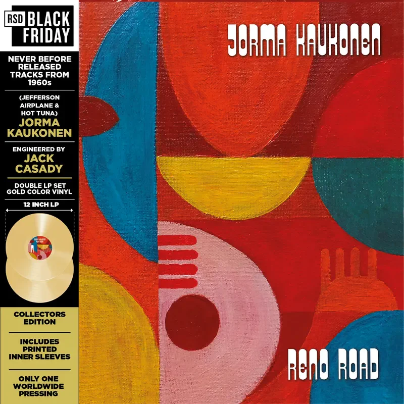 Kaukonen, Jorma and Jack Casady - Reno Road: Unreleased tracks from the '60's - Vinyl LP(x2) - RSD Black Friday 2024