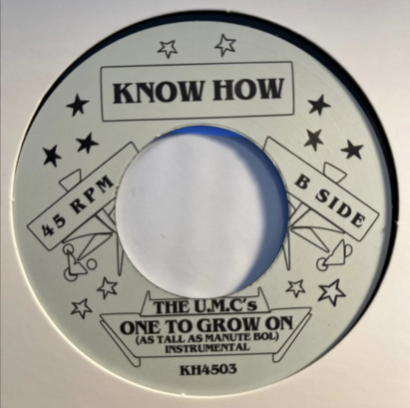 Know How - The U.M.C.'s One to grow on(as tall as manute bol) - 7" Vinyl - Image 2