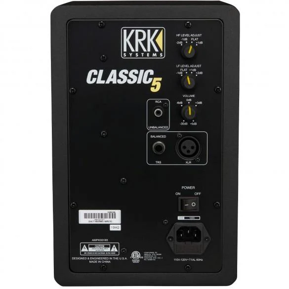 KRK CL5G3 5" Classic Professional Bi-amp Powered Studio Monitor - Image 5