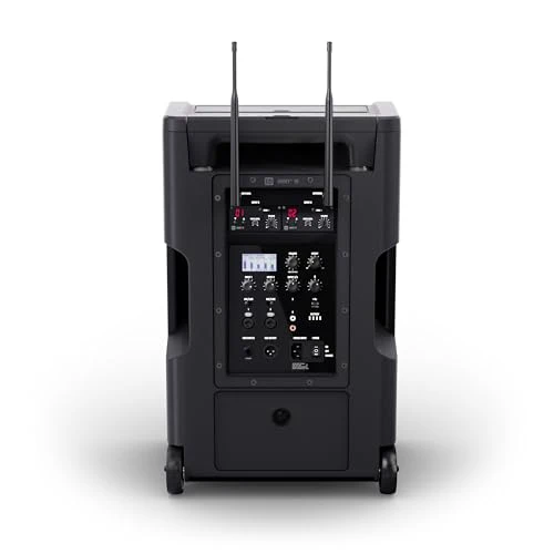 LD Systems ANNY 10 HHD2 Battery-Powered Bluetooth 10" PA Speaker with 2 Handheld Microphones (B47: 470 to 490 MHz) - Image 5
