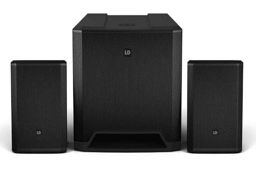 LD Systems DAVE 18 G4X Compact 2.1 4000W 18" Powered PA System with Bluetooth Streaming - Image 2