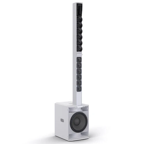 LD Systems MAUI 28 G3 Portable 1000W Powered Column PA System White - Image 3