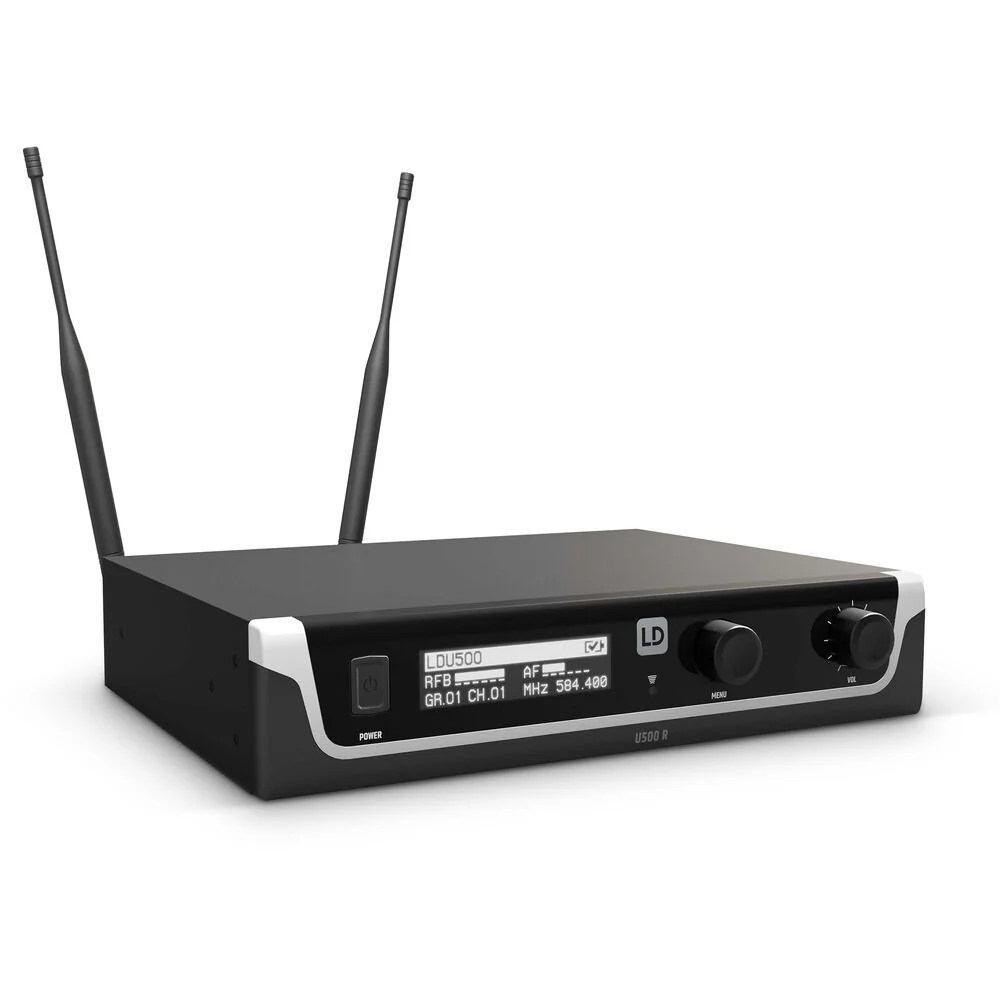 LD Systems U505 BPH Wireless Microphone System with Bodypack Headset - 514 - 542 MHz - Image 2