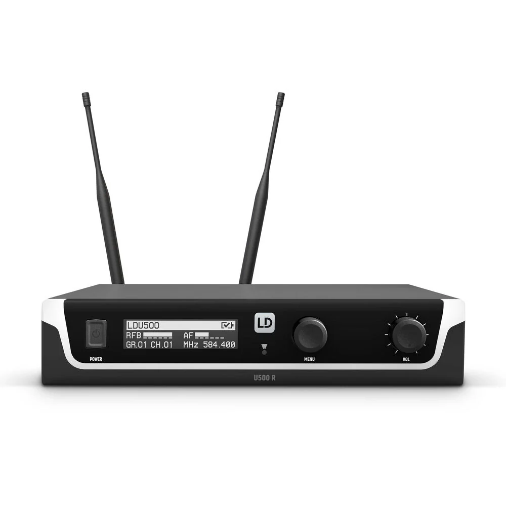 LD Systems U505 HHD - Wireless Microphone System with Dynamic Handheld Microphone - 470-490 MHz - Image 3